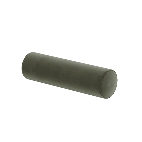 Válcový polštář na míru z veluru - Chrom - S6012,