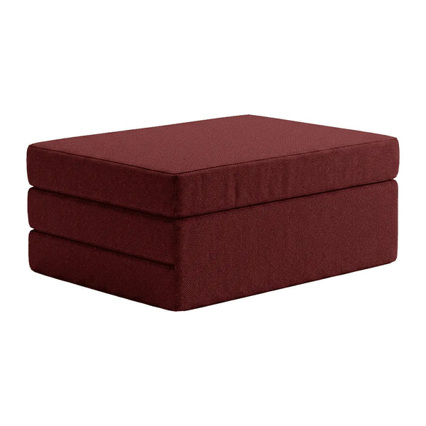 Skládací matrace na míru z vlny - Červená - S7004