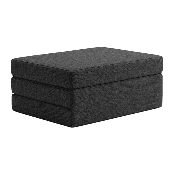 Skládací matrace na míru z vlny - Charcoal - S7013