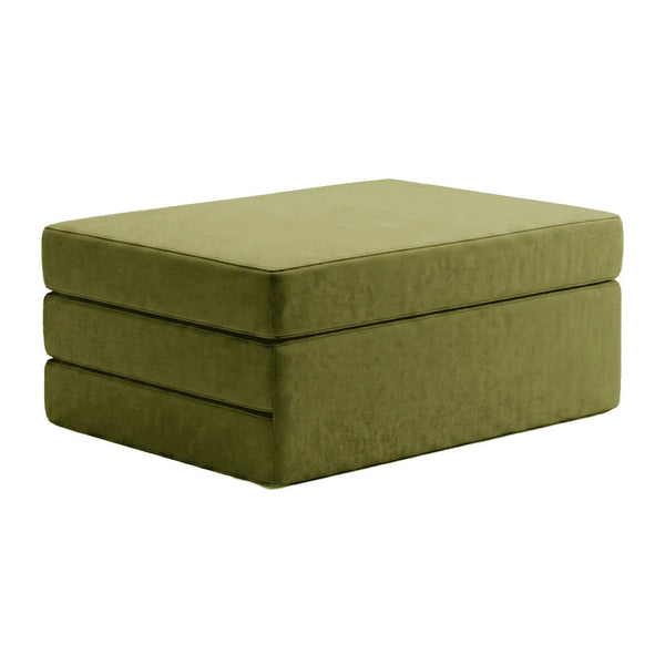 Skládací matrace na míru z veluru - Olive - S6020
