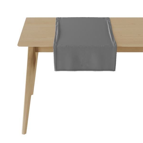 Bomuldsbordløber på mål, 220 g - Grey - D1004-