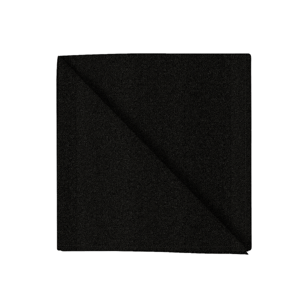 Bomuldsserviet, sanforiseret - Black - D1002,