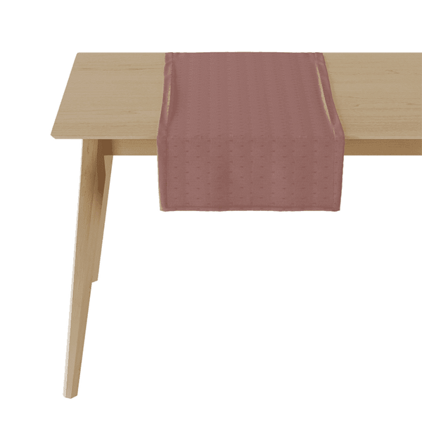 Bordløber i egyptisk damask - Grimpy pink - D1051-