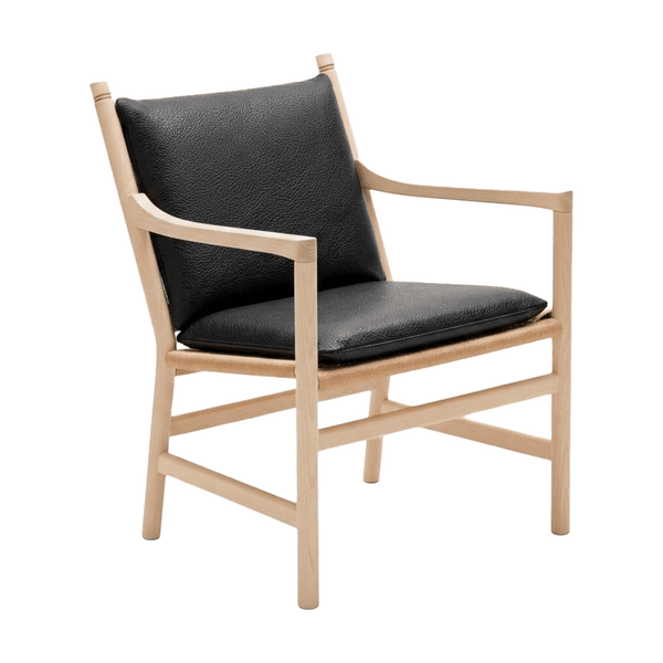 Hyndesæt til Wegner CH44 i læder - Black - S3003