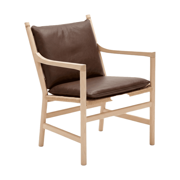 Hyndesæt til Wegner CH44 i læder - Brown - S3001