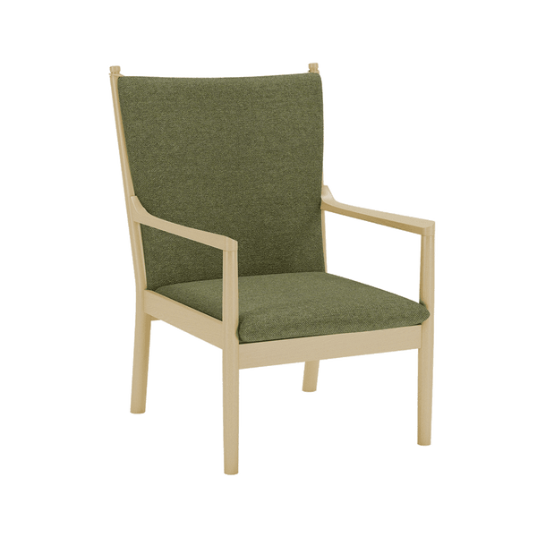 Hyndesæt til Wegner 1788 i uld - Uld - Grøn - S7006.