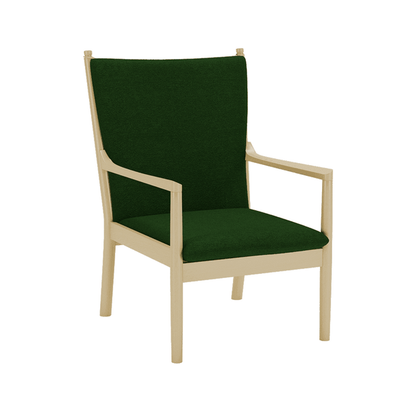 Hyndesæt til Wegner 1788 i uld - Uld - Grøn - S7007.