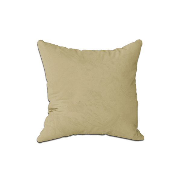 Pude på mål i velour - Sand - S6002´