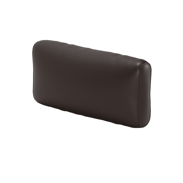 Blød læderryghynde på mål - Dark Brown - S3002.