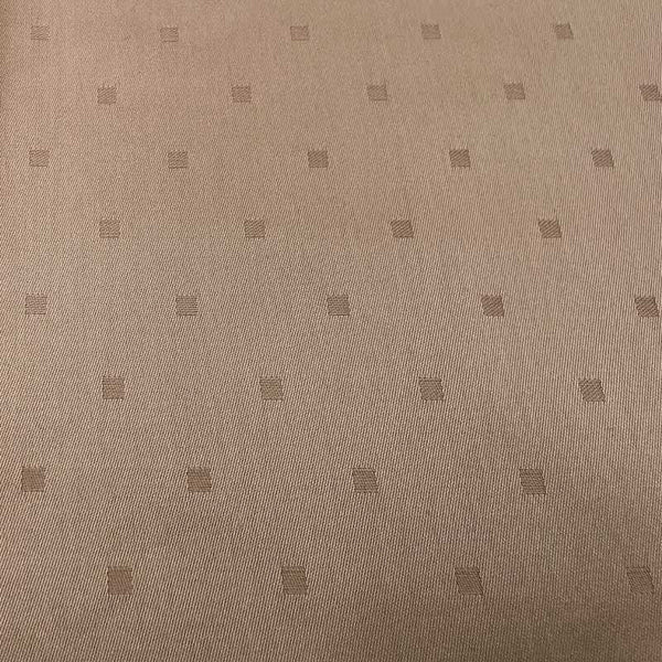 Stofprøve – egyptisk damask - Nutmeg brown - D1052