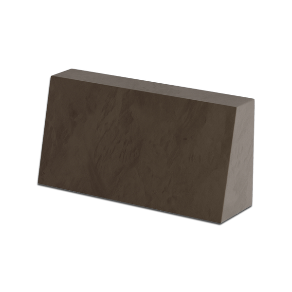 Šikmý zádový polštář na míru z veluru - Deep gray - S6013..