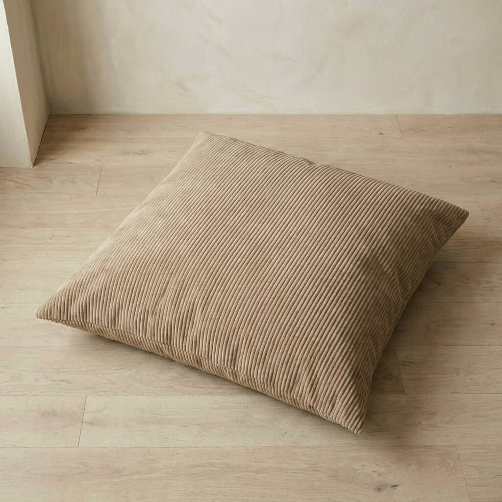 Podlahový polštář na míru z látky Velvet